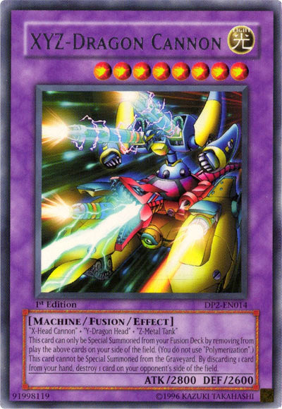 XYZ-Dragon Cannon [DP2-EN014] Rare