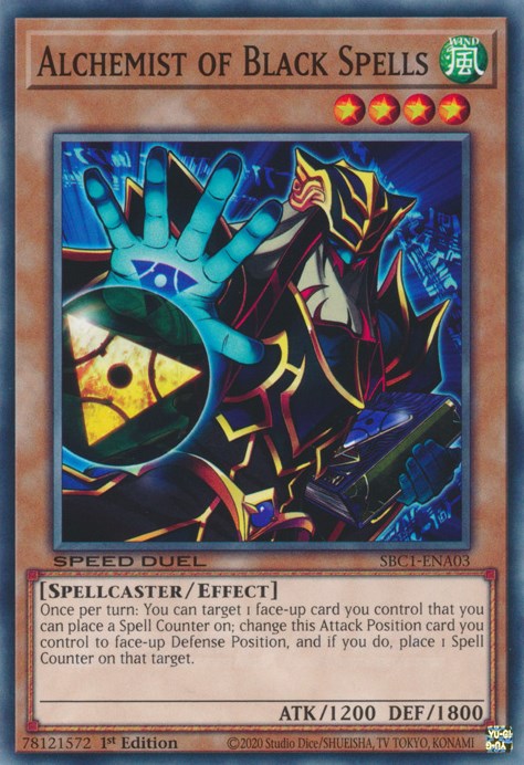 Alchemist of Black Spells [SBC1-ENA03] Common