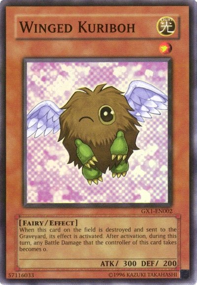 Winged Kuriboh [GX1-EN002] Super Rare