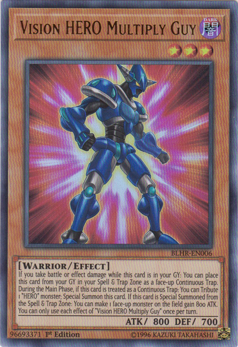 Vision Hero Multiply Guy [BLHR-EN006] Ultra Rare