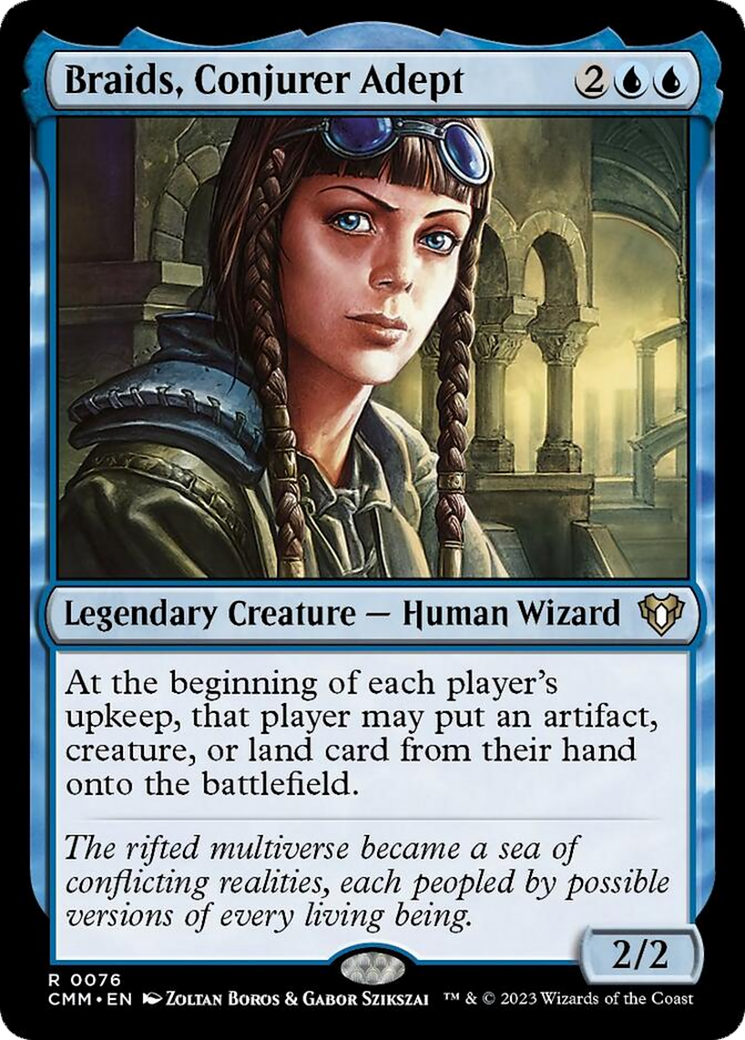 Braids, Conjurer Adept [Commander Masters]